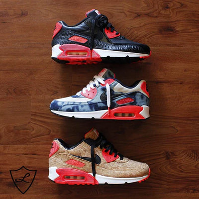 Laced Up Laces x Nike Air Max 90 Infrared