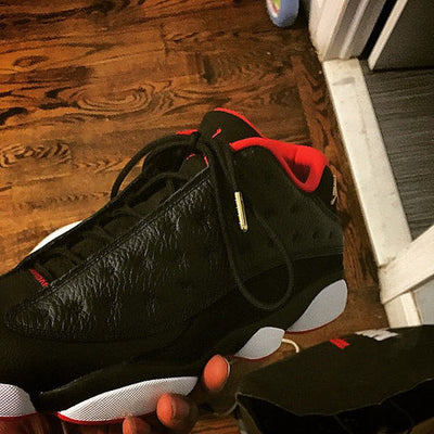 Lazos Atados x Jordan 13 Bred Bajo