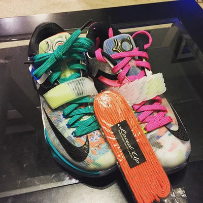 Laced Up Laces x KD 7 "What The"